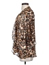 Unbranded 100% Polyester Animal Print Brown Kimono Size S - photo 5