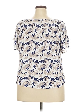 AB Studio Short Sleeve Blouse (view 2)