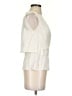 Theory 100% Silk Ivory Sleeveless Silk Top Size P (petite) - photo 4