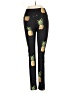 Goldsheep Print Black Casual Pants Size S - photo 2