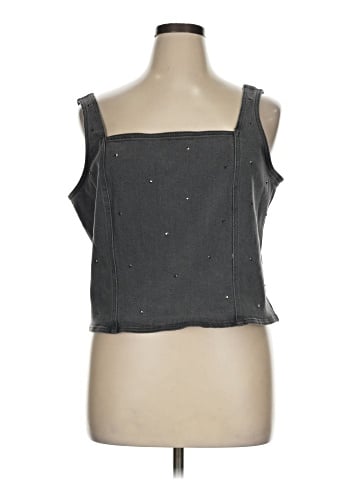 Bar III Sleeveless Blouse (view 1)