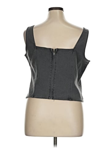 Bar III Sleeveless Blouse (view 2)