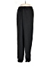 Bisou Bisou 100% Polyester Solid Black Casual Pants Size S - photo 1