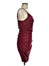 Unbranded Solid Burgundy Cocktail Dress Size M - photo 4