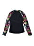 Unbranded Tropical Black Rash Guard Size S (estimated) - photo 2