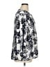 Monday Fun Silver 3/4 Sleeve Blouse Size 1X - photo 4