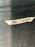 Zara Solid Black Short Sleeve Button-Down Shirt Size S - photo 3