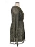 Xhilaration Metallic Gray Cocktail Dress Size L - photo 4