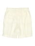 Chico's 100% Linen Solid Ivory Board Shorts Size XS (00) - photo 2
