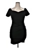 Shein Curve Solid Black Cocktail Dress Size 0X - photo 1