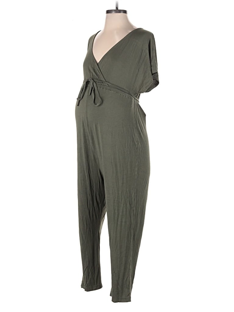 Pre-owned Ingrid & Isabel Jumpsuit In Green