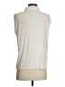 Ann Taylor LOFT 100% Polyester Ivory Sleeveless Blouse Size XS - photo 2