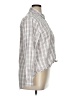 Universal Thread Checkered-gingham Gray Long Sleeve Button-Down Shirt Size XL - photo 4