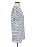 Fabletics Stripes White Short Sleeve T-Shirt Size S - photo 4