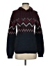 American Eagle Outfitters Chevron-herringbone Blue Burgundy Pullover Sweater Size XS - photo 1