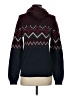 American Eagle Outfitters Chevron-herringbone Blue Burgundy Pullover Sweater Size XS - photo 2