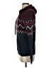 American Eagle Outfitters Chevron-herringbone Blue Burgundy Pullover Sweater Size XS - photo 5
