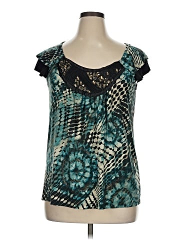 DressBarn Sleeveless T-Shirt (view 1)