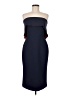 BCBGMAXAZRIA Color Block Blue Cocktail Dress Size 6 - photo 1