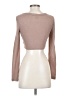 Shein Brown 3/4 Sleeve T-Shirt Size 4 - photo 2