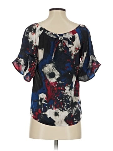 Kensie Short Sleeve Blouse (view 2)