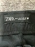 Zara Solid Black Shorts Size S - photo 3