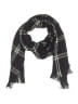 Unbranded Plaid Black Blue Scarf One size - photo 1