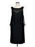 Karina 100% Polyester Solid Black Cocktail Dress Size 8 - photo 1