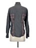 Free People Paisley Gray Long Sleeve Blouse Size XS - photo 2