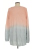 525 America 100% Cotton Color Block Pink Pullover Sweater Size L - photo 2