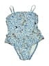 Circo Floral Blue One Piece Swimsuit 9-12 MO / 12 MO - photo 1