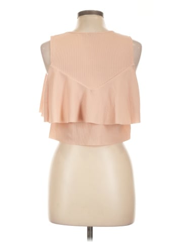 Zara W&B Collection Sleeveless Blouse (view 2)