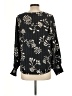 Bobeau Black Long Sleeve Blouse Size L - photo 2