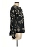 Bobeau Black Long Sleeve Blouse Size L - photo 4