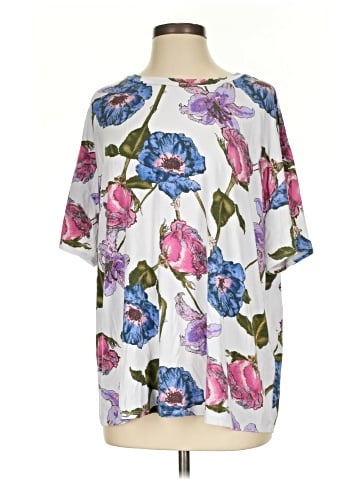 Nicole by Nicole Miller Short Sleeve Blouse (view 1)