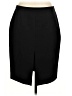 Zara Basic 100% Polyester Solid Black Formal Skirt Size 12 - photo 1
