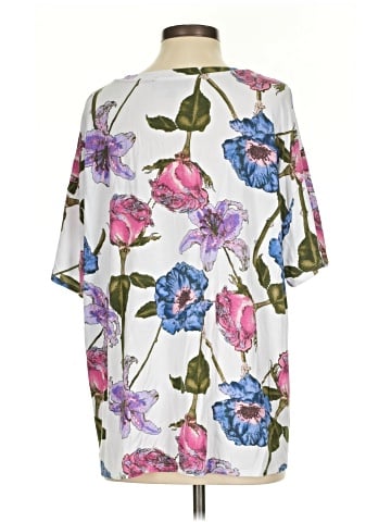 Nicole by Nicole Miller Short Sleeve Blouse (view 2)