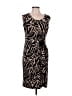 Sharon Max Animal Print Black Cocktail Dress Size L - photo 1
