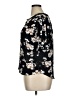Jon & Anna 100% Polyester Floral Black Short Sleeve Blouse Size XL - photo 5