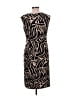 Sharon Max Animal Print Black Cocktail Dress Size L - photo 2
