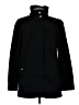 H&M Solid Black Raincoat Size 12 - photo 1