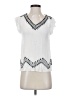 Le Sample 100% Rayon White Sleeveless Blouse Size S - photo 1