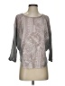Tiny 100% Rayon Gray 3/4 Sleeve Blouse Size XS - photo 1