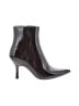 Jeffrey Campbell Black Burgundy Ankle Boots Size 8 - photo 1