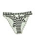 Playful Promises Stripes Gray Swimsuit Bottoms Size 6 - photo 1