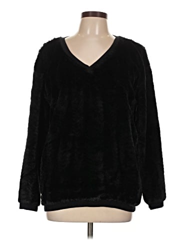 Eyelash Couture Pullover Sweater (view 1)
