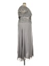 May Queen Couture 100% Polyester Gray Cocktail Dress Size 5X - photo 4