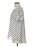 Charming Charlie 100% Polyester Stars Silver Short Sleeve Blouse Size L - photo 5