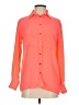 Olivaceous 100% Polyester Color Block Orange Long Sleeve Blouse Size S - photo 1