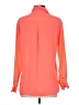 Olivaceous 100% Polyester Color Block Orange Long Sleeve Blouse Size S - photo 2